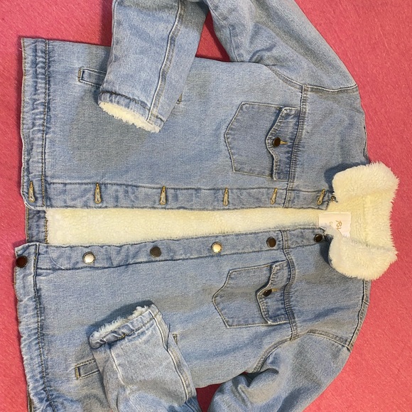 Lined denim Jacket - Picture 2 of 5